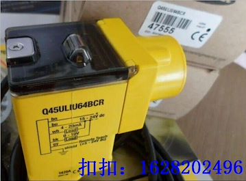 邦纳BANNER超声波传感器Q45ULIU64BCR 福建厦门漳州泉州优质邦纳传感器供应商
